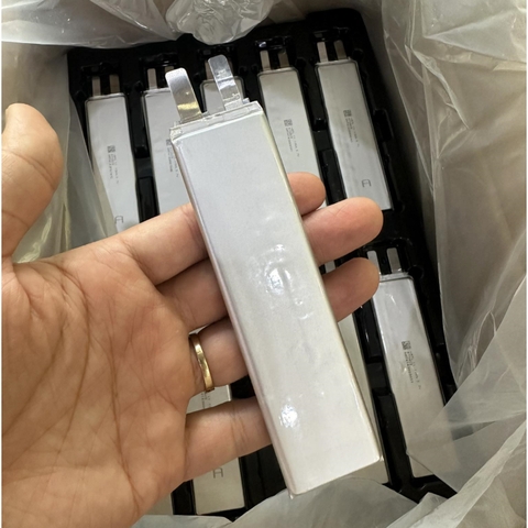 Pin lá 5C 15A lipo lithium Polyme 3,7v dòng xả cao dung lượng 3000mAh RC Máy công cụ 125x33mm