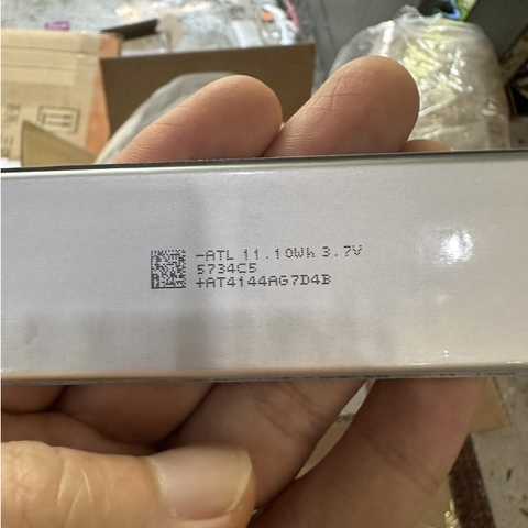 Pin lá 5C 15A lipo lithium Polyme 3,7v dòng xả cao dung lượng 3000mAh RC Máy công cụ 125x33mm