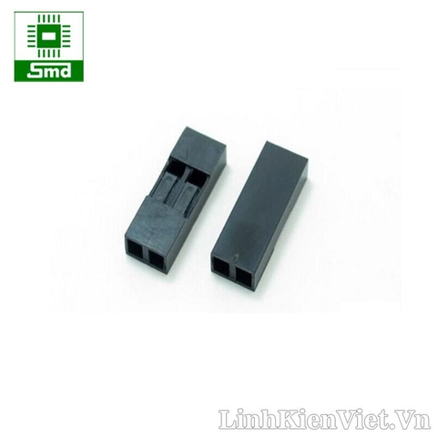 Vỏ nhựa Dupont cable cắm 2P