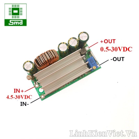 Module ổn áp Buck-Boost AT30 XL6009 4.5-30V 3A tự động tăng giảm điện áp