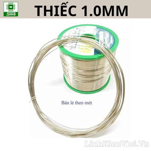 (Gói 1m- 1.0mm) Thiếc hàn không chì Cắt lẻ