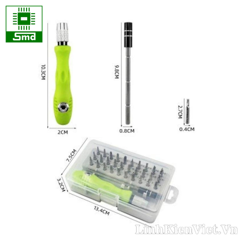 Bộ Tua Vít Đa Năng 32 Chi Tiết vặn điện thoại đồ chơi