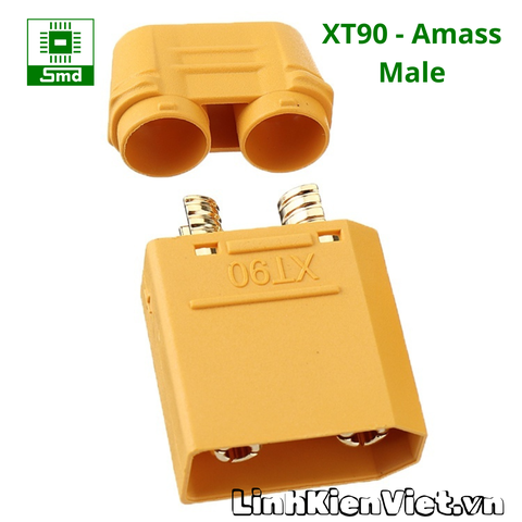 Jack cắm XT90 loại AMAS 2+2 đực cái