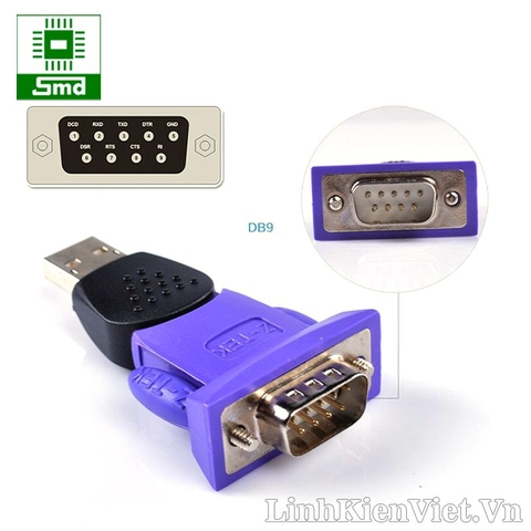 Z-TEK ZE571A Bộ chuyển đổi USB - RS422 / 485 (Đặt hàng)