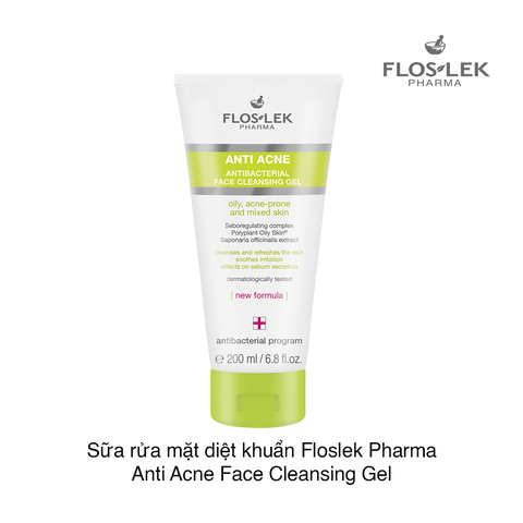 Sữa rữa mặt Anti Acne Floslek 200ml