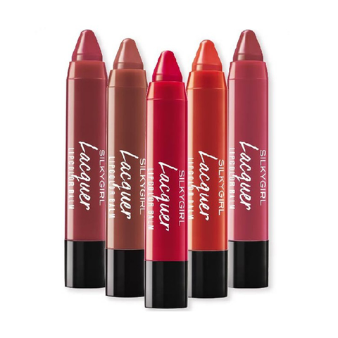 Son dưỡng có màu SilkyGirl Lacquer Lip Color Balm 3.2g