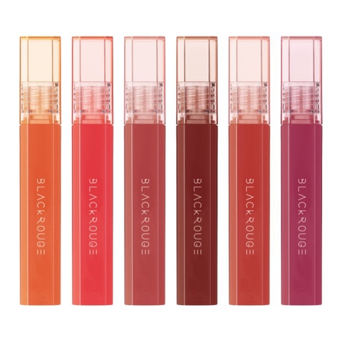 Son Tint Bóng Siêu Lì Có Màu Son Black Rouge Half N Half Water Glow 3.5g