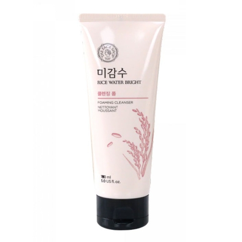 Sữa Rửa Mặt Làm Sáng Da Không Hạt The Face Shop Rice Water Bright Cleansing Foam 100ml