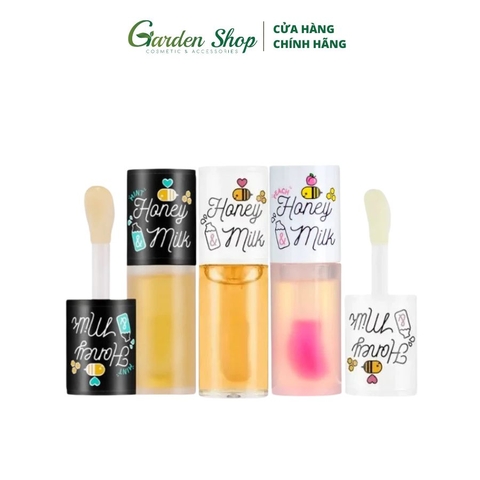Dầu Dưỡng Môi Mật Ong Apieu Honey & Milk Lip Oil 5g