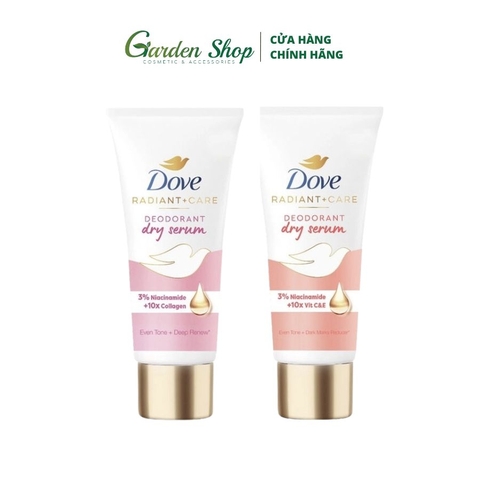 Kem Dưỡng Sáng Khử Mùi Sáng Mịn Cao Cấp Dove Deodorant Dry Serum 40ml