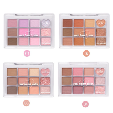 Phấn Mắt 12 Ô Odbo Romantic Eye Palette OD2019 8g