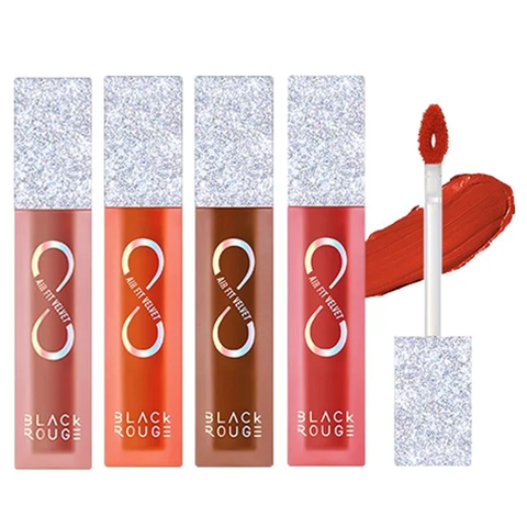 Son Kem Lì Black Rouge Air Fit Velvet Tint The Crystal - Version 8
