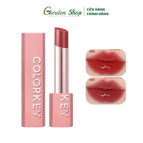 Son Dưỡng Colorkey Juicy Glow Lipstick 3g