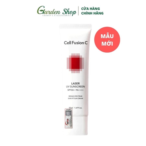 Kem Chống Nắng Céll Fùsion C Cho Da Sau Laser SPF50+ PA+++ Laser Sunscreen 100 50ml