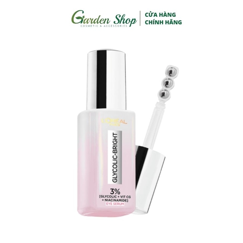 Dưỡng Mắt L'Oreal Glycolic-Bright Dark Circle Eye Serum 20ml