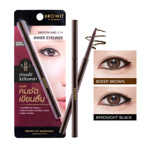 Chì Sáp Kẻ Mắt Không Lem, Không Trôi Nongchat Smooth And Slim Inner Eyeliner 0.1g