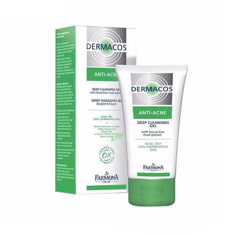 Sữa rữa mặt Farmona Dermacos Anti Acne Deep Cleansing Gel 150ml