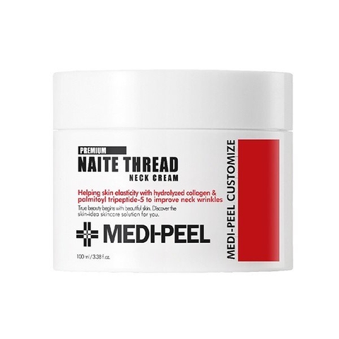 Kem Dưỡng Chống Lão Hóa Chuyên Sâu Cho Vùng Da Cổ Medi-Peel Naite Thread Neck Cream 100ml