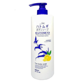 Sữa Tắm Dưỡng Ẩm, Sáng Da Hatomugi Vitamin C 800ML