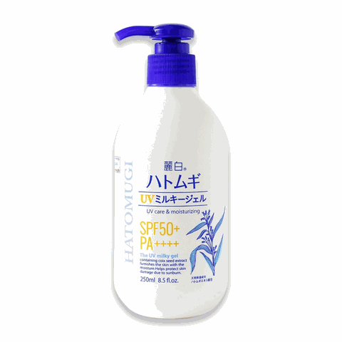Sữa Dưỡng Chống Nắng Trắng Da Hatomugi Ý Dĩ SPF 50+++ 250ml