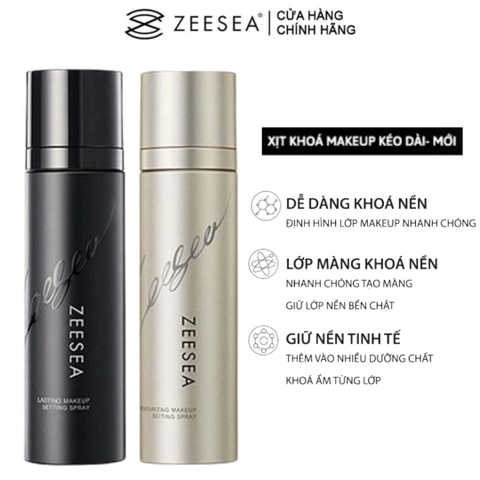 Xịt khoá cố định lớp nền trang điểm lâu trôi ZEESEA Lasting Makeup Setting Spray 100ml