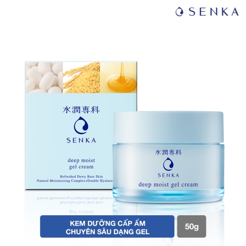 Kem Dưỡng Cấp Ẩm Chuyên Sâu Senka Deep Moist Cream 50g
