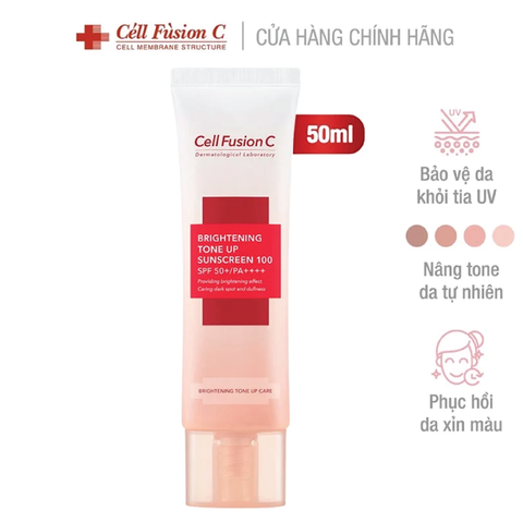 Kem Chống Nắng Nâng Tông Cell Fusion C Brightening Tone Up Sunscreen SPF50+/PA++++ 50ml