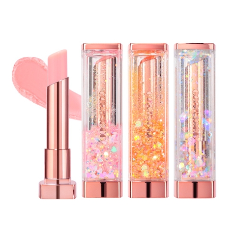Son Dưỡng Môi Lấp Lánh Coringco Shalala Snowball Lip Balm