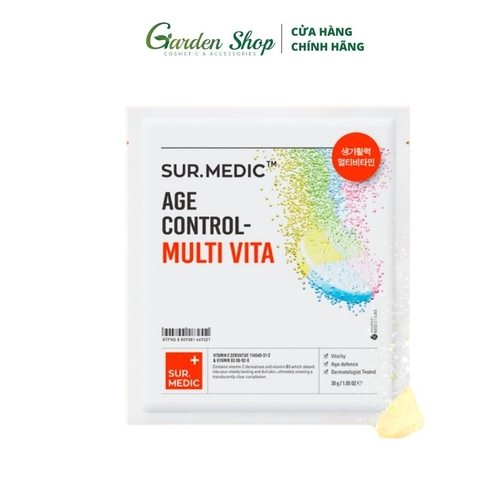 Mặt Nạ Giấy Sur.Medic+ Age Control - Multi Vita 20g