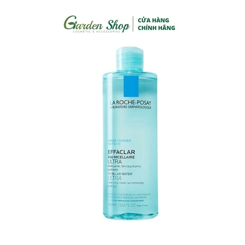 Nước Tẩy Trang Dành Cho Da Dầu Mụn, Da Nhạy Cảm La Roche-Posay Micellar Water Ultra Oily Skin 400ml