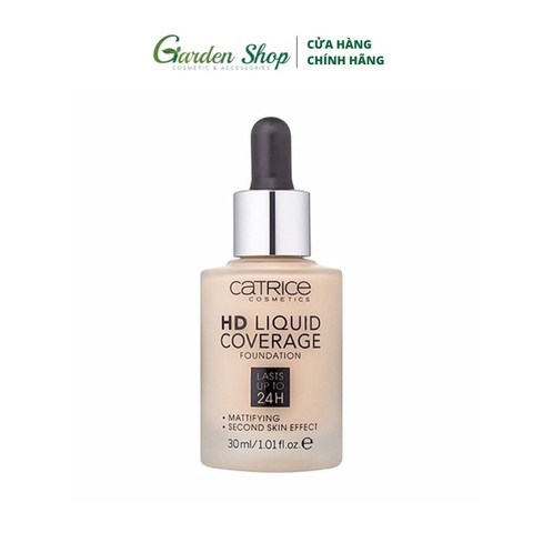 Kem Nền Catrice HD Liquid Coverage Foundation 24h 30ml