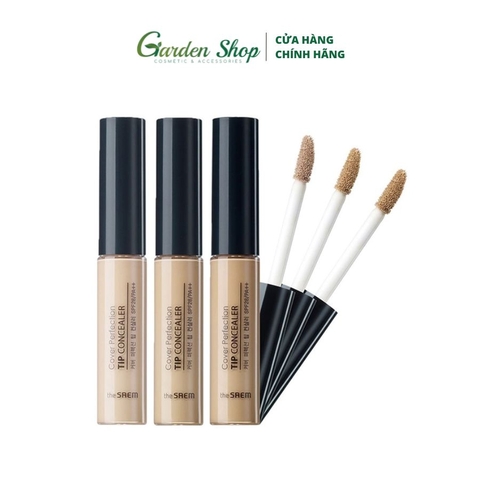 Kem Che Khuyết Điểm The Saem Cover Perfection Tip Concealer SPF28 PA++