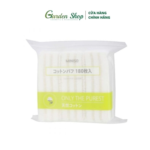 Bông tẩy trang Miniso 180 Miếng