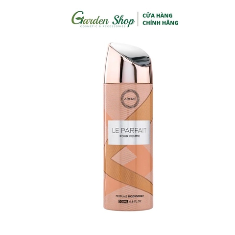 Xịt Khử Mùi Armaf Le Parfait Pour Femme 200ml