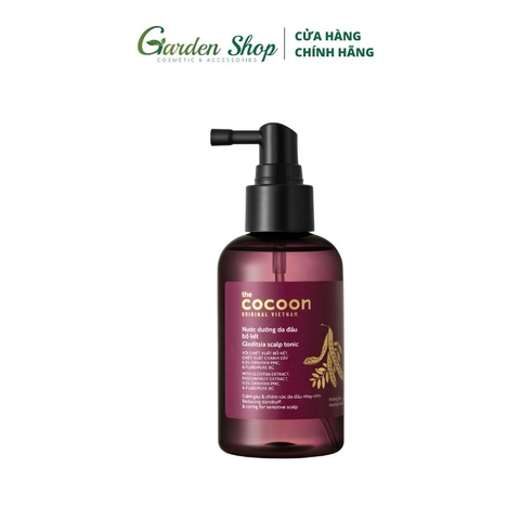 Nước Dưỡng Da Đầu Cocoon Gleditsia Scalp Tonic Chiết Xuất Bồ Kết, Giảm Gàu 140ml