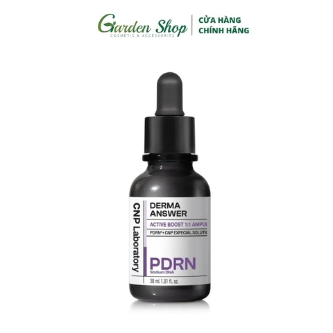 Tinh Chất Giúp Căng Bóng Hỗ Trợ Phục Hồi Da PDRN CNP Derma Answer Active Boost Ampule 30ml