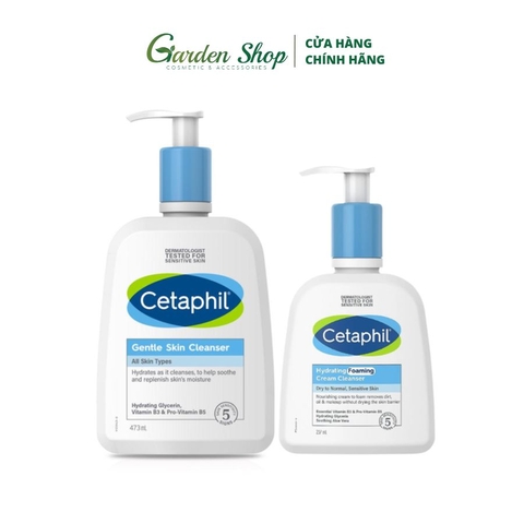 Sữa Rửa Mặt Tạo Bọt Dịu Lành Cho Da Nhạy Cảm Cetaphil Hydrating Foaming Cream Cleanser
