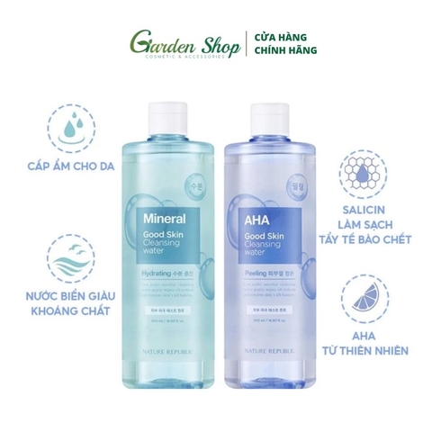 Nước Tẩy Trang Nature Republic Cleansing Water 500ml