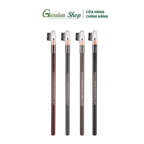 Chì Xé Kẻ Mày Hai Đầu Chống Nước Lâu Trôi WODWOD Phẩy Sợi Siêu Mảnh 2mm 