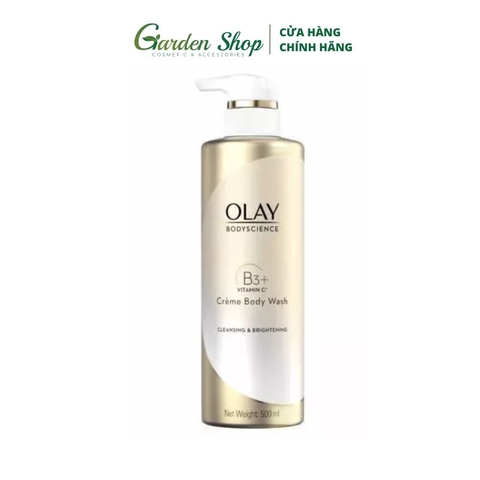 (Bản Thái) Sữa Tắm Dưỡng Trắng Da OLAY B3 + Vitamin C Body Wash 500ml
