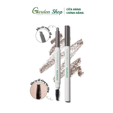 Chì Kẻ Chân Mày Innisfree Auto Eyebrow Pencil 0.3g