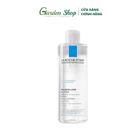 Nước Tẩy Trang Dành Cho Da Nhạy Cảm La Roche-Posay Micellar Water Ultra Sensitive Skin 400ml