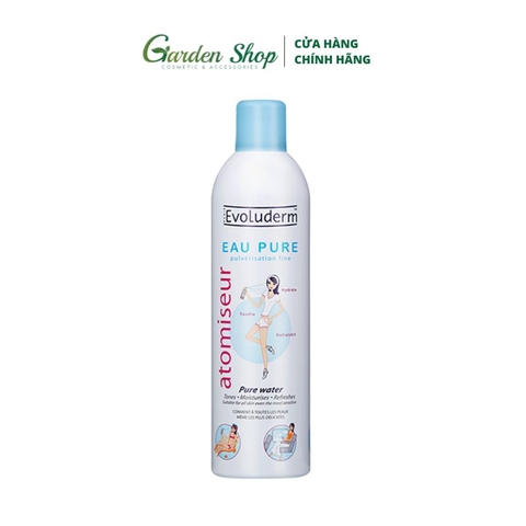 Xịt Khoáng Cung Cấp Nước Evoluderm Atomiseur Eau Pure 150ml