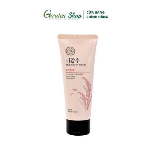 Sữa Rửa Mặt Sáng Da Ngừa Mụn Không Hạt The Face Shop Rice Water Bright 150ml