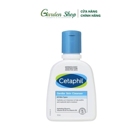 Sữa Rửa Mặt Cetaphil Dịu Nhẹ Không Xà Phòng Gentle Skin Cleanser 125ml