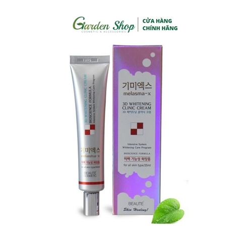Kem Trị Nám Tàn Nhang Melasma-X 3D Whitening Clinic 35ml