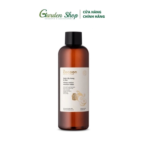 Nước Tẩy Trang Làm Sạch Dịu Nhẹ Chiết Xuất Bí Đao The Cocoon Winter Melon Micellar Water 500ml