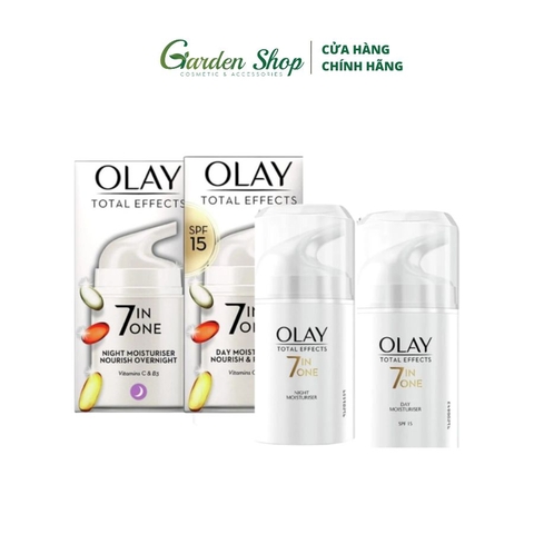 Kem Dưỡng Chống Lão Hoá Olay Total Effects 7in One Ban ngày và Đêm 50ml