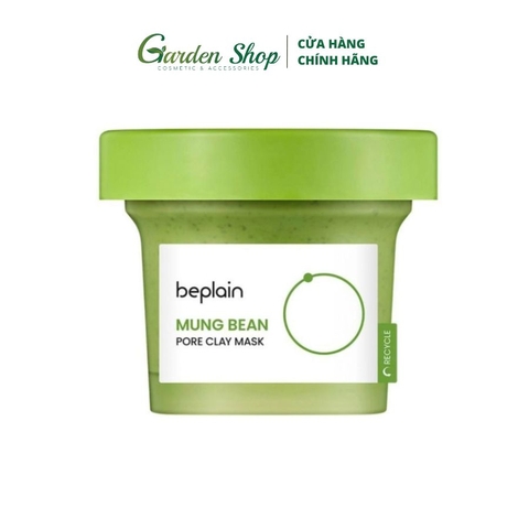 Mặt Nạ Đất Sét Đậu Xanh Thải Độc & Làm sạch Beplain Mung Bean Pore Clay Mask 120ml