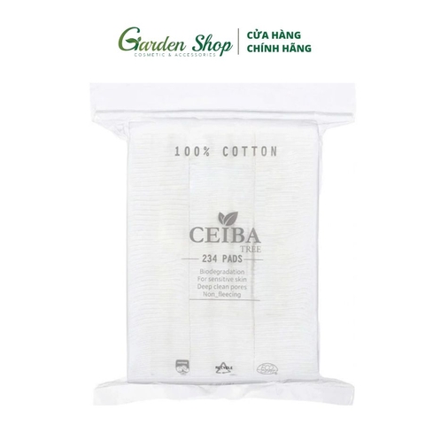 Bông Tẩy Trang Siêu Mềm Mịn Không Xơ Ceiba Tree 234 Pad